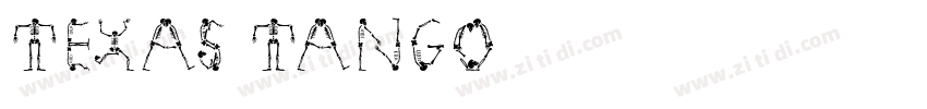 Texas Tango字体转换